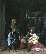 The messenger, known as The unwelcome news Gerard ter Borch the Younger